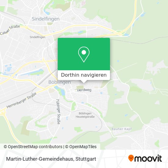 Martin-Luther-Gemeindehaus Karte