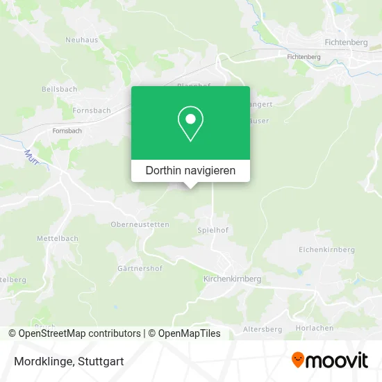 Mordklinge Karte