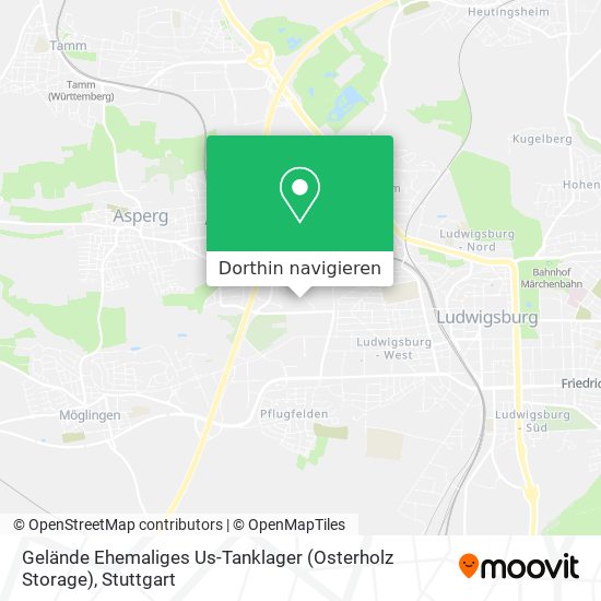 Gelände Ehemaliges Us-Tanklager (Osterholz Storage) Karte