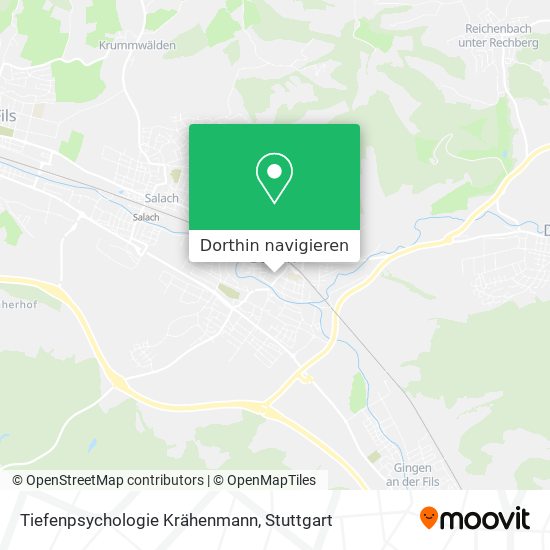 Tiefenpsychologie Krähenmann Karte