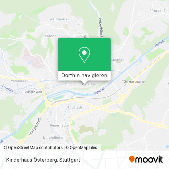 Kinderhaus Österberg Karte