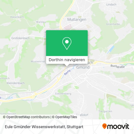 Eule Gmünder Wissenswerkstatt Karte