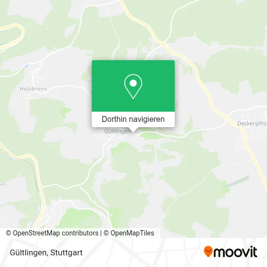 Gültlingen Karte