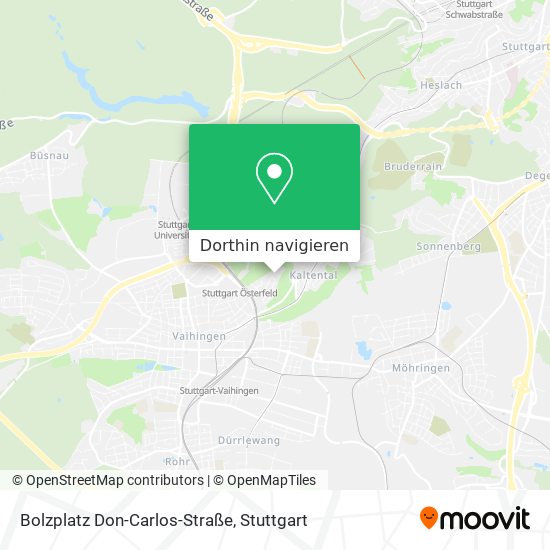 Bolzplatz Don-Carlos-Straße Karte