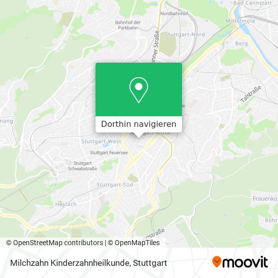 Milchzahn Kinderzahnheilkunde Karte