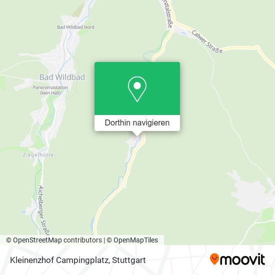 Kleinenzhof Campingplatz Karte