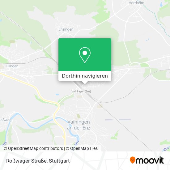 Roßwager Straße Karte