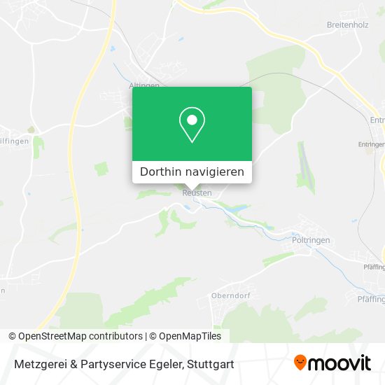 Metzgerei & Partyservice Egeler Karte