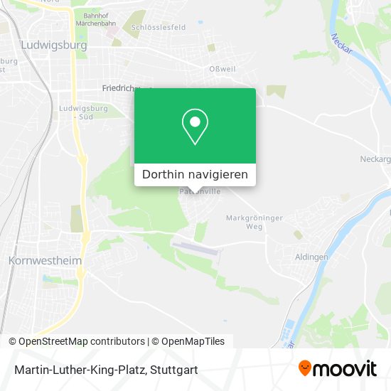 Martin-Luther-King-Platz Karte