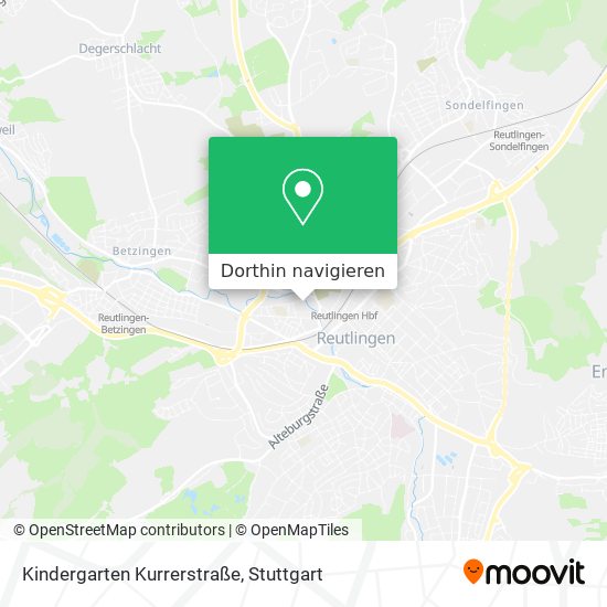 Kindergarten Kurrerstraße Karte