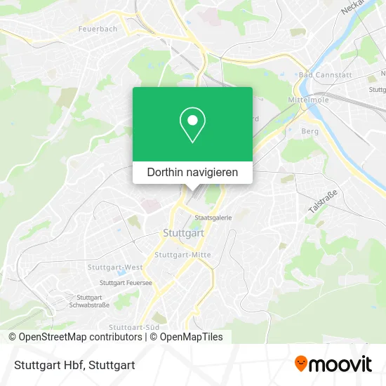 Stuttgart Hbf Karte