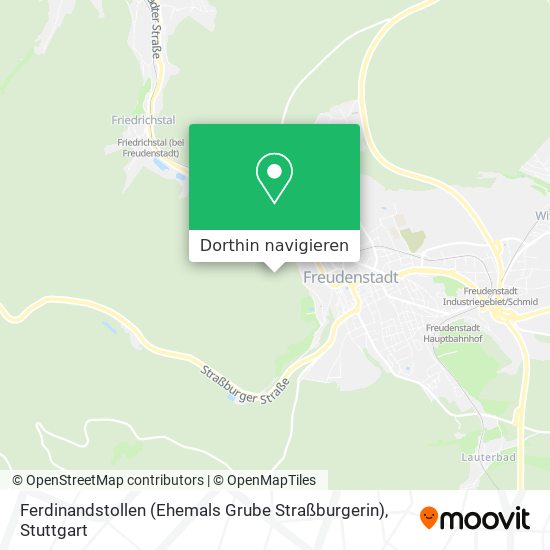 Ferdinandstollen (Ehemals Grube Straßburgerin) Karte