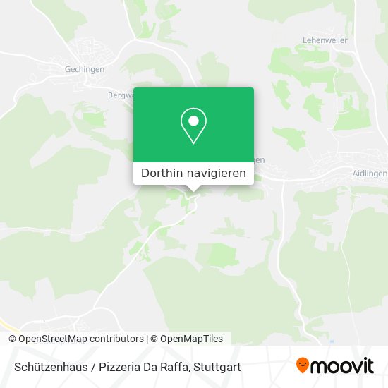 Schützenhaus / Pizzeria Da Raffa Karte
