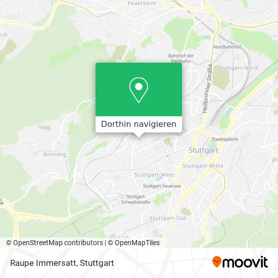 Raupe Immersatt Karte