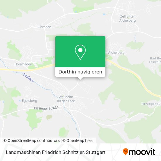 Landmaschinen Friedrich Schnitzler Karte
