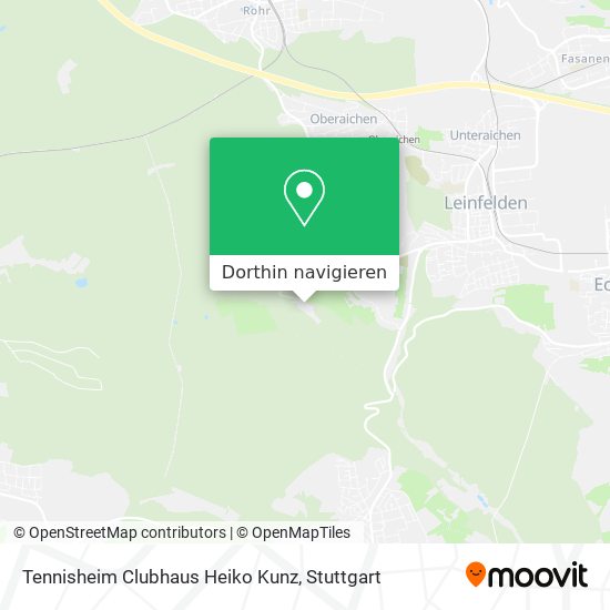 Tennisheim Clubhaus Heiko Kunz Karte