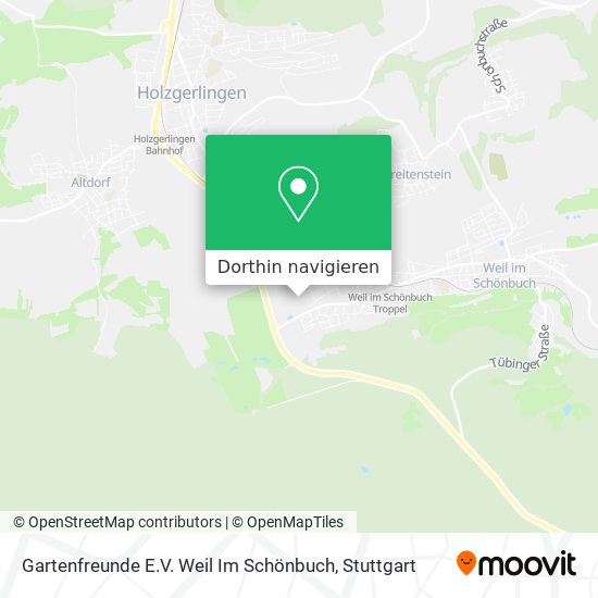Gartenfreunde E.V. Weil Im Schönbuch Karte