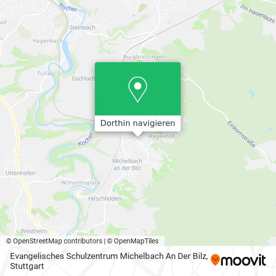 Evangelisches Schulzentrum Michelbach An Der Bilz Karte