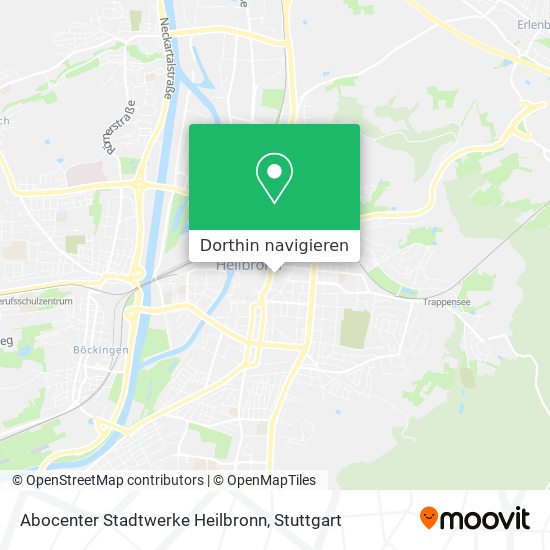 Abocenter Stadtwerke Heilbronn Karte