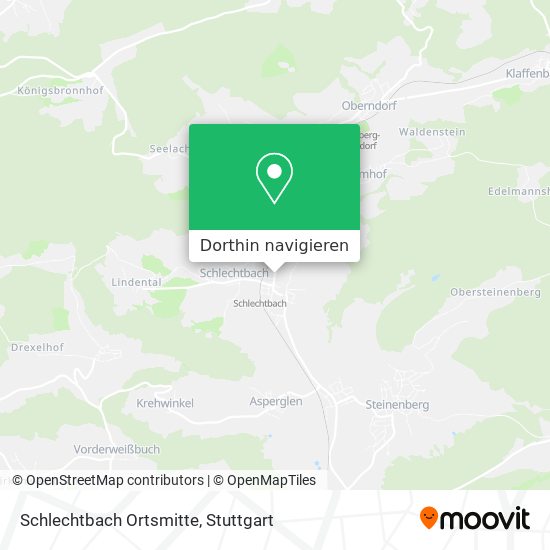 Schlechtbach Ortsmitte Karte