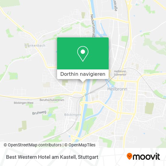 Best Western Hotel am Kastell Karte