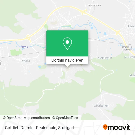 Gottlieb-Daimler-Realschule Karte