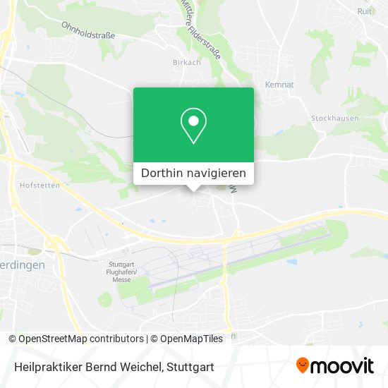Heilpraktiker Bernd Weichel Karte