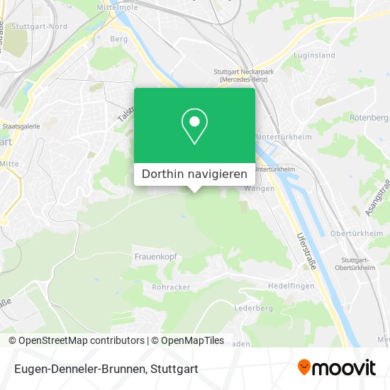 Eugen-Denneler-Brunnen Karte