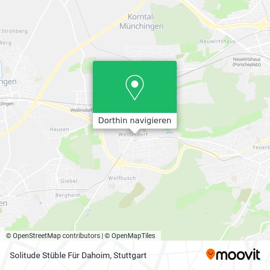 Solitude Stüble Für Dahoim Karte