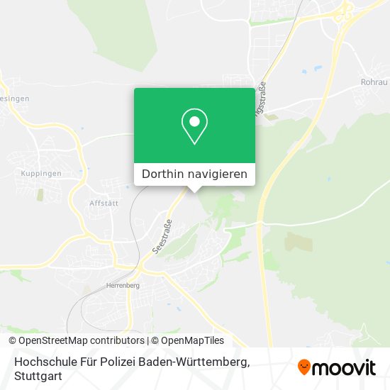 Hochschule Für Polizei Baden-Württemberg Karte