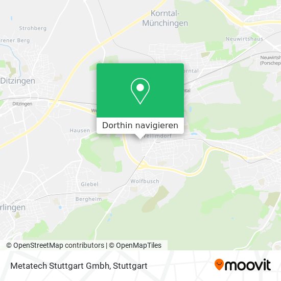 Metatech Stuttgart Gmbh Karte
