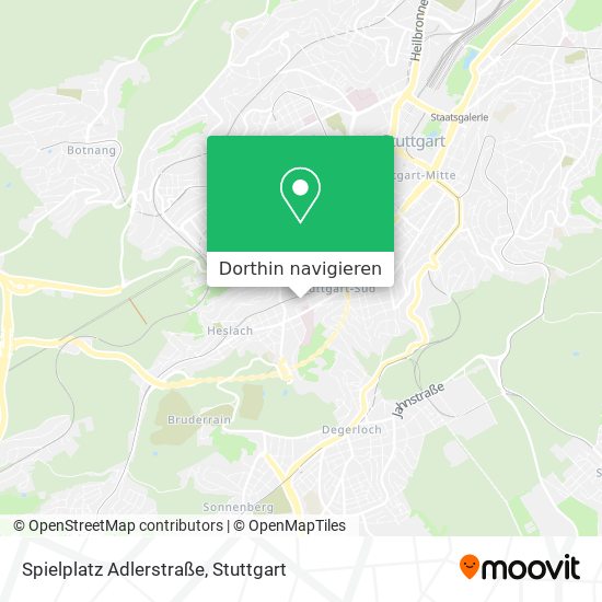 Spielplatz Adlerstraße Karte