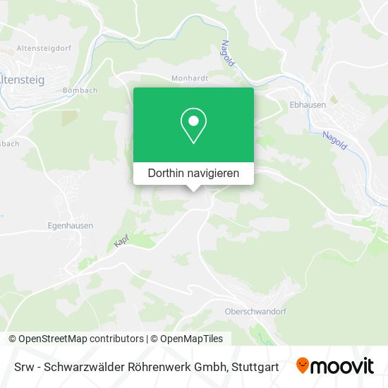 Srw - Schwarzwälder Röhrenwerk Gmbh Karte