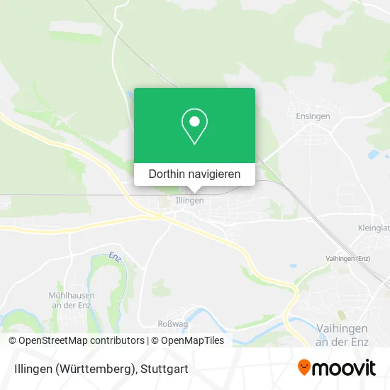 Illingen (Württemberg) Karte
