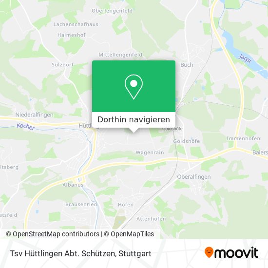 Tsv Hüttlingen Abt. Schützen Karte