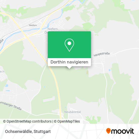 Ochsenwäldle Karte