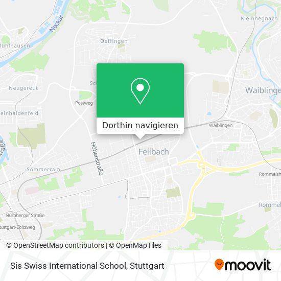 Sis Swiss International School Karte