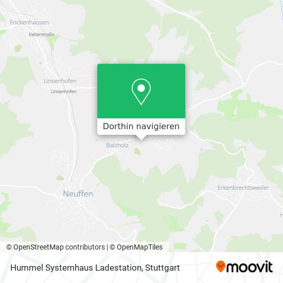 Hummel Systemhaus Ladestation Karte
