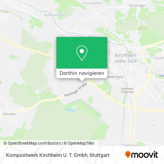Kompostwerk Kirchheim U. T. Gmbh Karte
