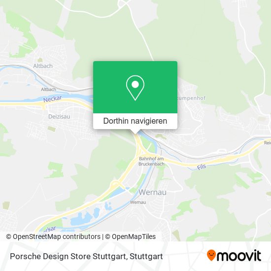 Porsche Design Store Stuttgart Karte