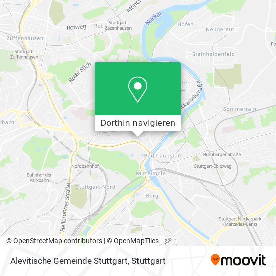 Alevitische Gemeinde Stuttgart Karte