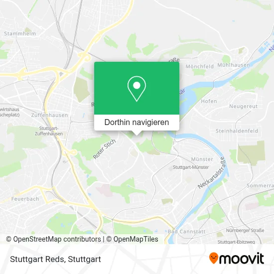 Stuttgart Reds Karte