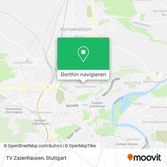 TV Zazenhausen Karte
