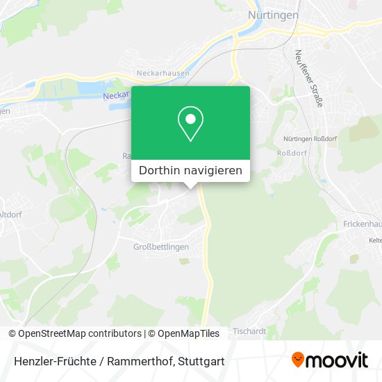 Henzler-Früchte / Rammerthof Karte