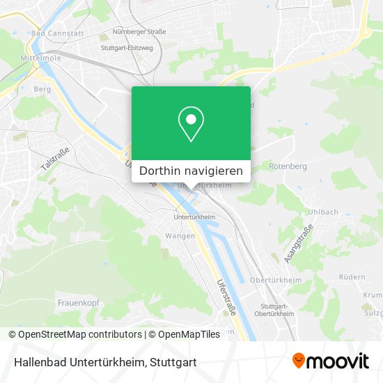 Hallenbad Untertürkheim Karte