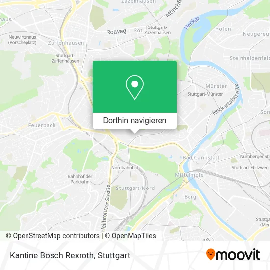 Kantine Bosch Rexroth Karte