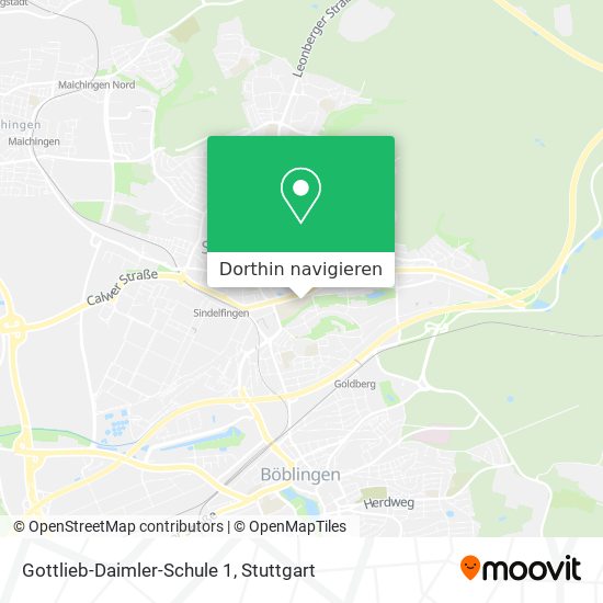 Gottlieb-Daimler-Schule 1 Karte