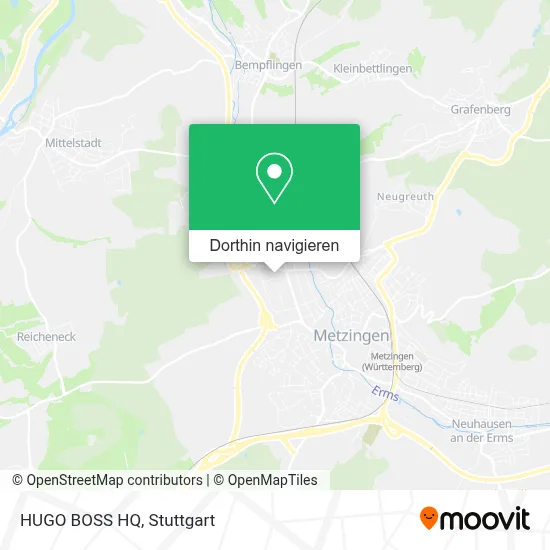 HUGO BOSS HQ Karte