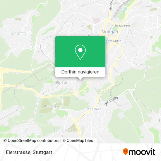 Eierstrasse Karte