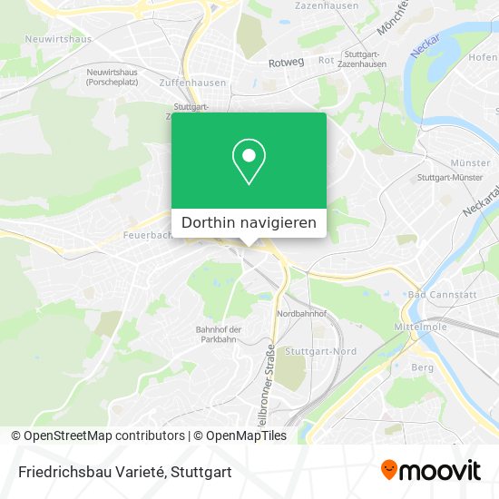 Friedrichsbau Varieté Karte